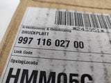 Porsche 997 - Drukplaat