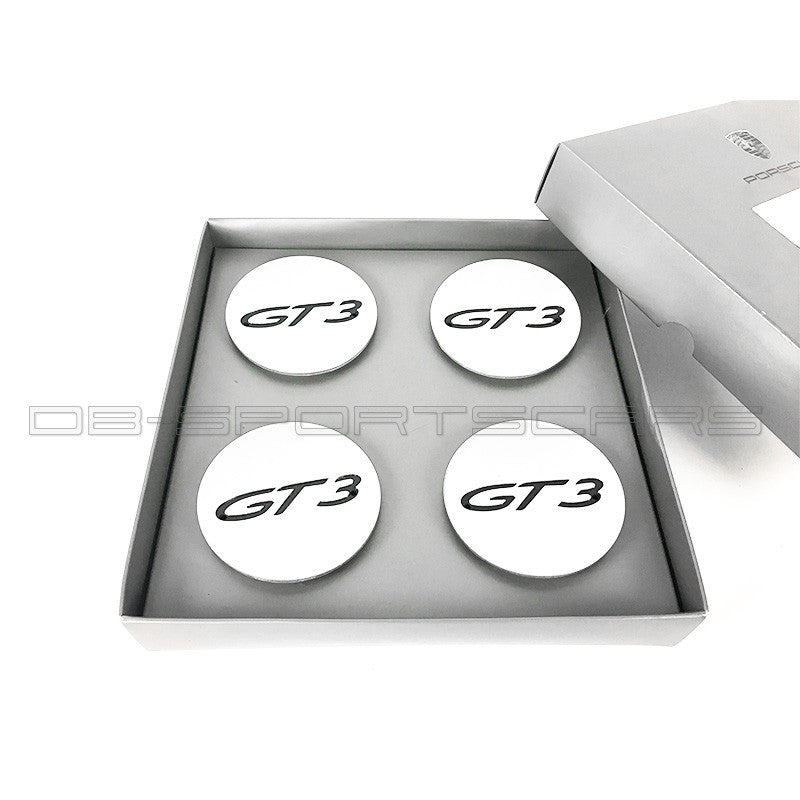 Porsche 996 997 - Nieuw - GT3 wielnaafdoppen set
