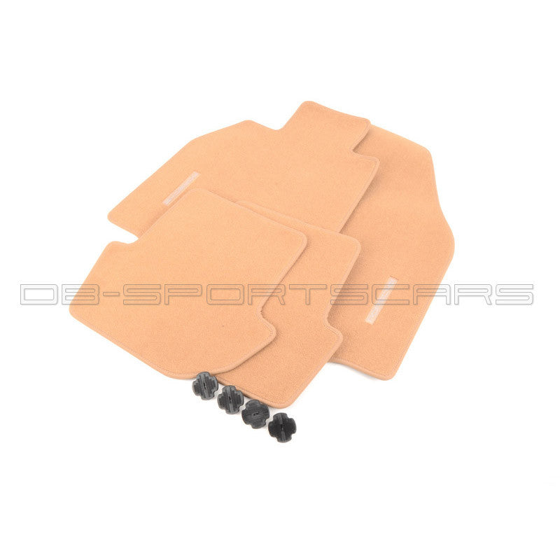 Porsche 997 Originele mattenset in kleur Sand Beige