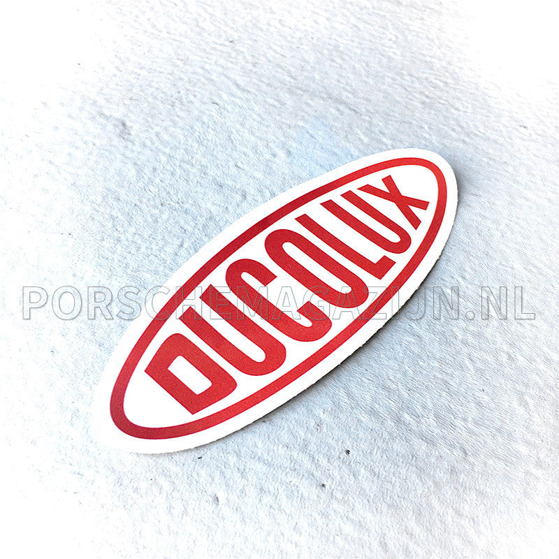 Ducolux embleem sticker decal