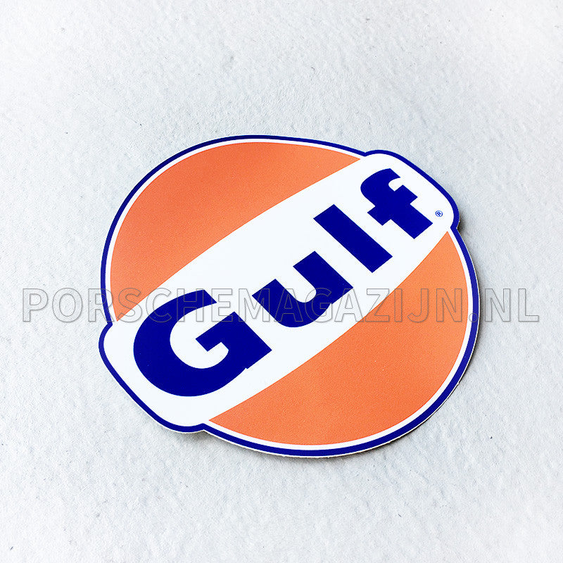 Gulf Le Mans Vintage Racing Sticker voor Porsche