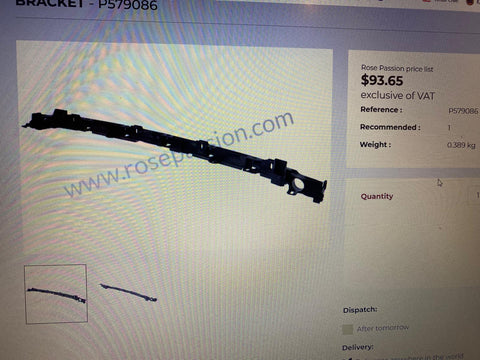 Porsche 992 - Bumperbalk