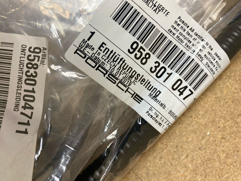 Porsche Cayenne - Ontluchtingsleiding