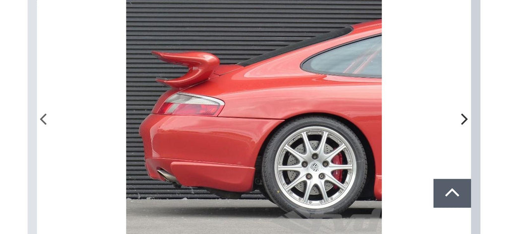 Porsche 996 GT3 - achtervleugel (spoiler)