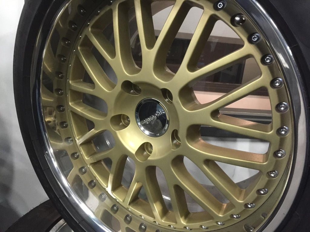 Porsche 996/997 - 19"sportvelgen (cargraphic) GOLD