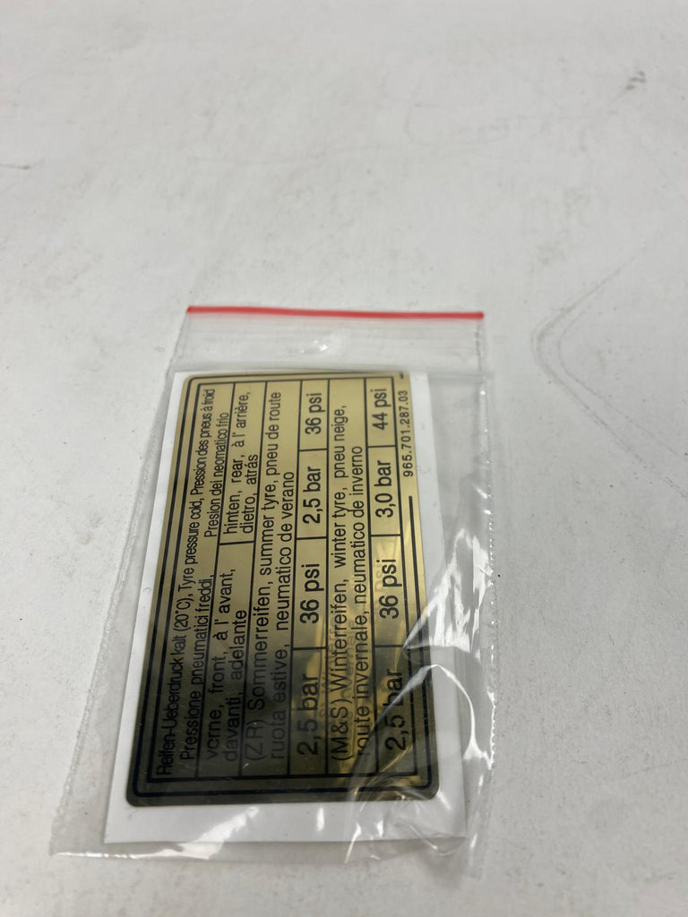 classic sticker - bandenspanning