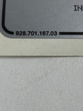 Porsche 964 - color sticker