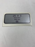 Porsche 964 - color sticker
