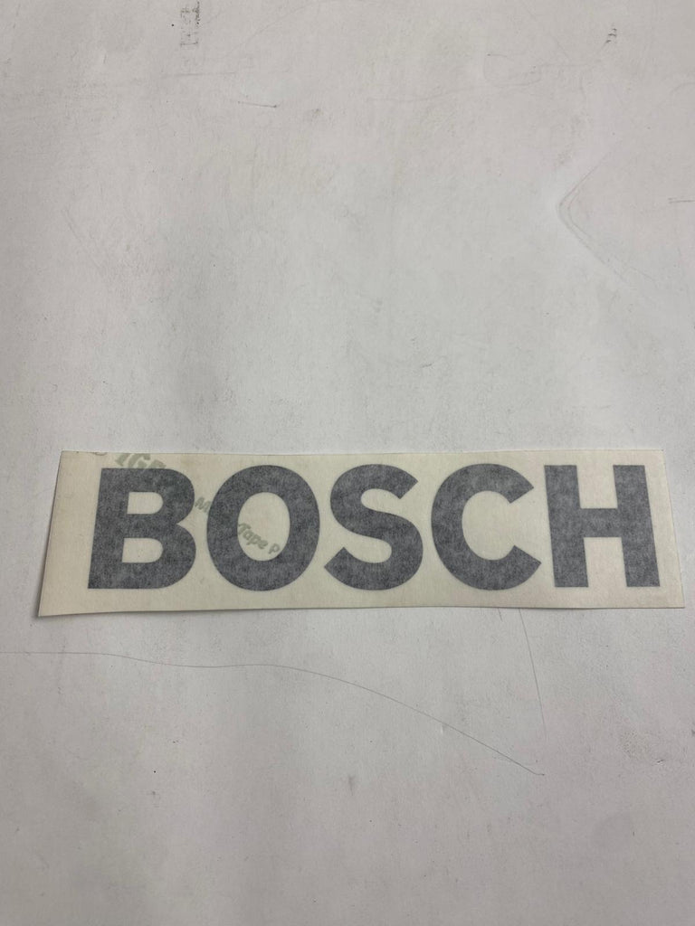 sticker - BOSCH