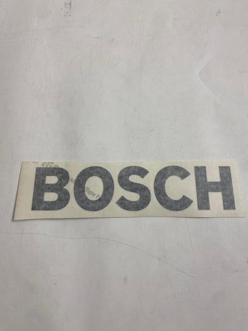 sticker - BOSCH