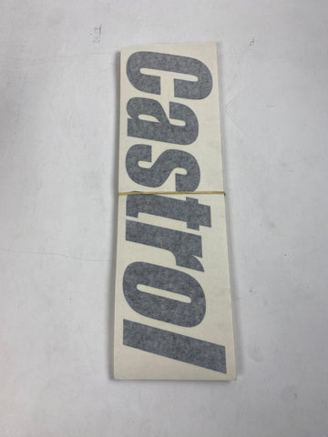 sticker - castrol