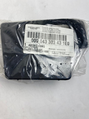 Porsche - afdekplaatje