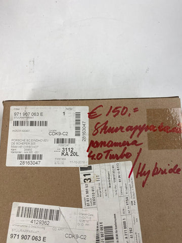 Porsche panamera - stuurapparaat / hybride