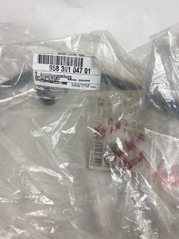 Porsche cayenne - ontluchtingsslang (tussenbak)