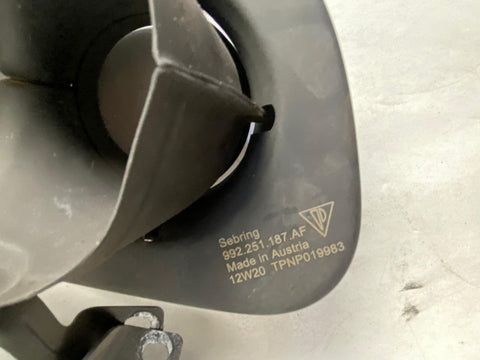 Porsche 992 - uitlaat sierstukken