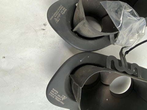 Porsche 992 - uitlaat sierstukken