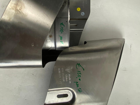 Porsche panamera - uitlaat sierstukken