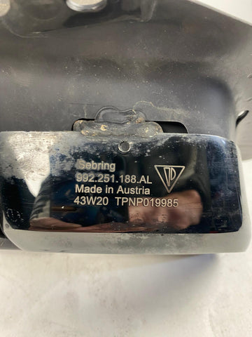 Porsche 992 - uitlaat sierstuk