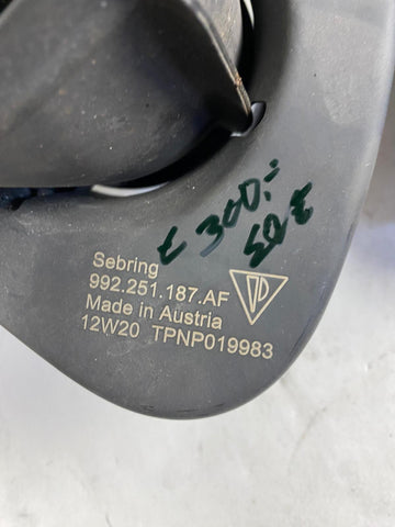 Porsche 992 - uitlaat sierstukken