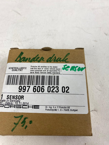 Porsche 997 - bandendruk sensor
