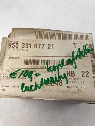 Porsche cayenne - niveau regeling luchtvering / koplampen