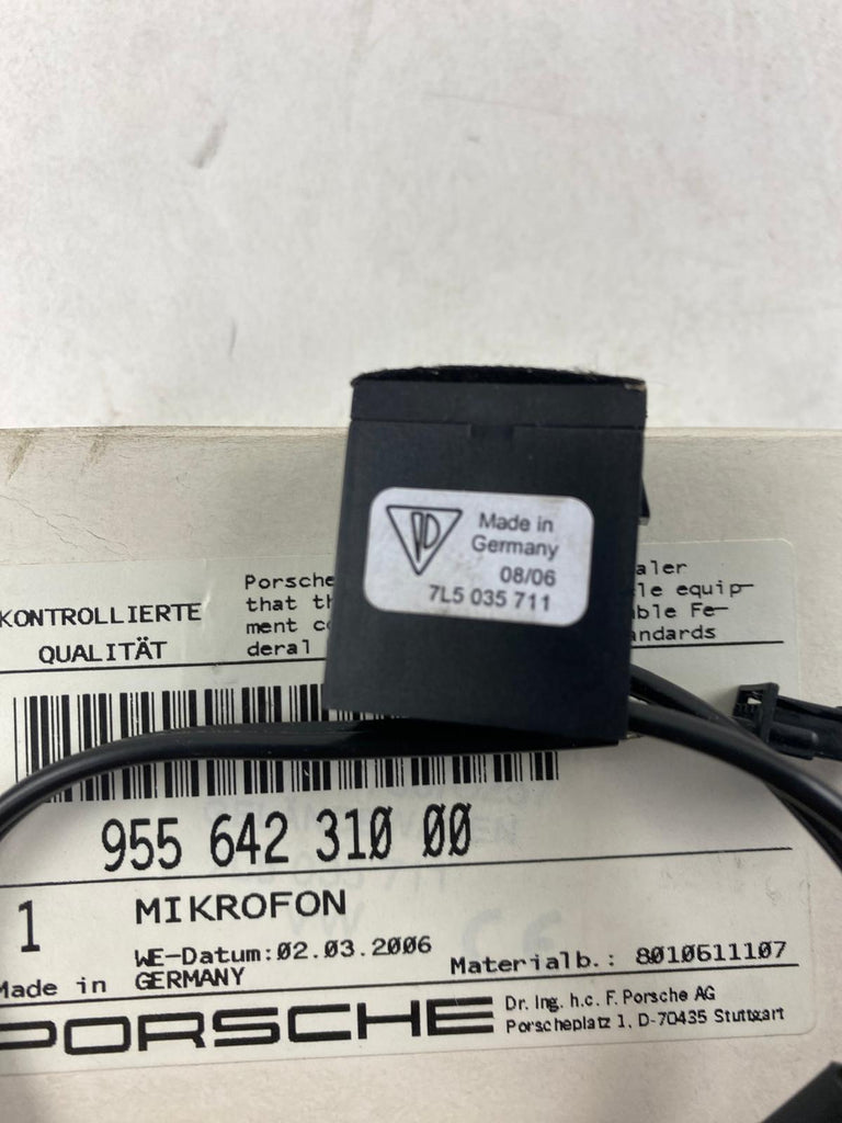 Porsche cayenne - microfoon