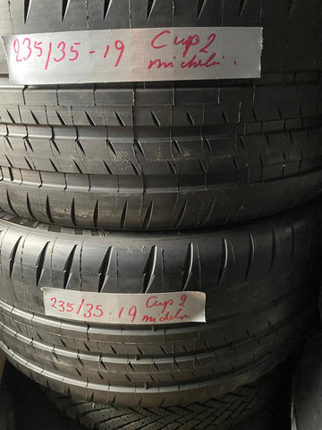 porsche 997 - banden Michelin Cup 2  235/35-19