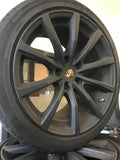 Porsche 997 - 19"sportvelgen met winterbanden