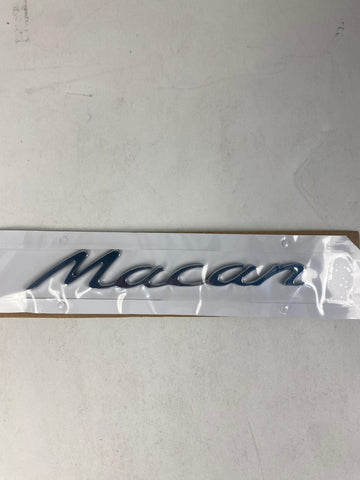 Porsche letters / cijfers - chrome