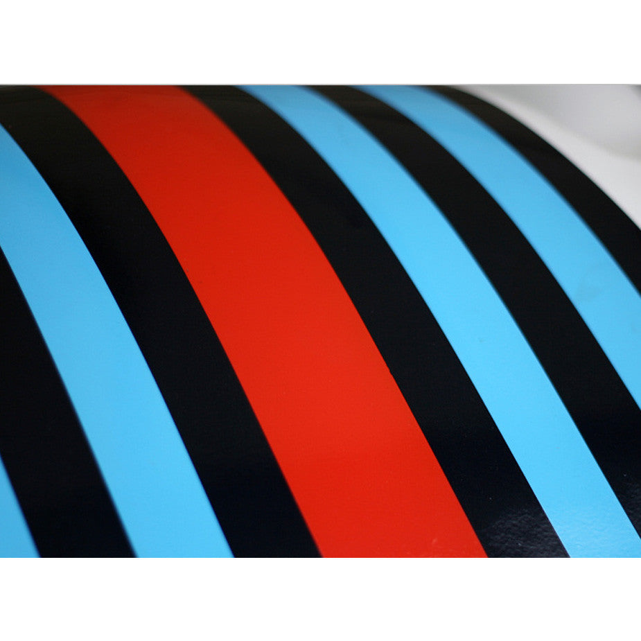 2 bandes - Le Mans Martini Racing style Stripe universel* Sticker 2 bandes - Le Mans Martini Racing style Stripe universel* Sticker
