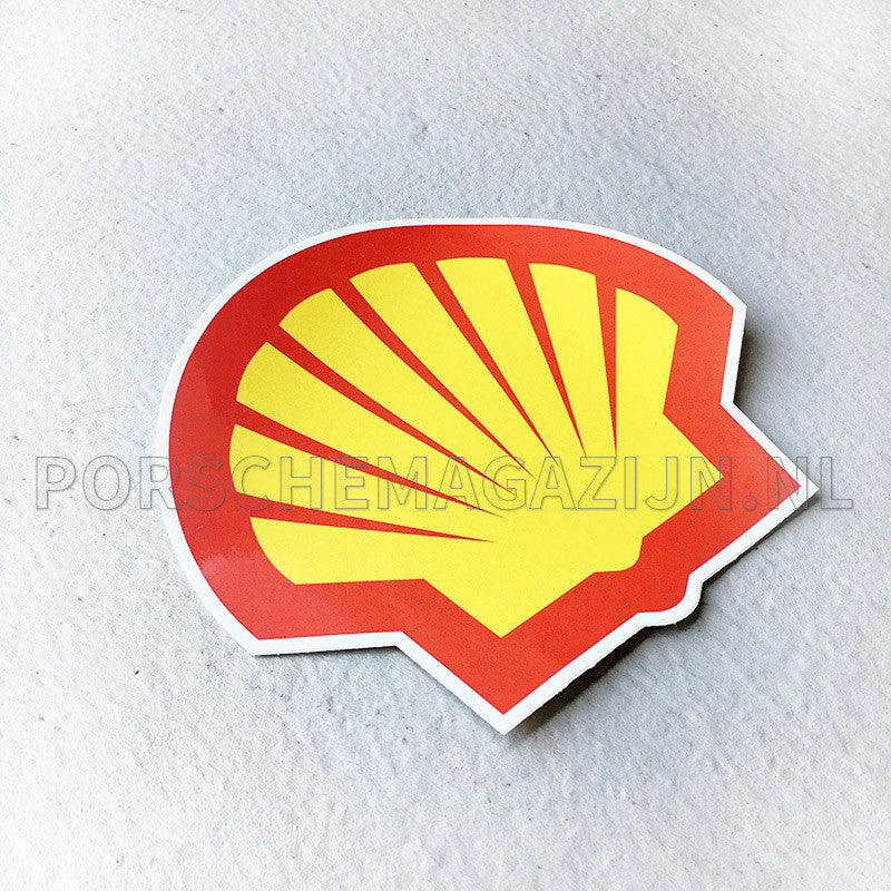Shell embleem sticker decal