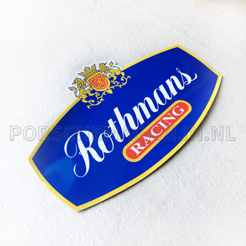 Rothmans Racing sticker decal voor Porsche