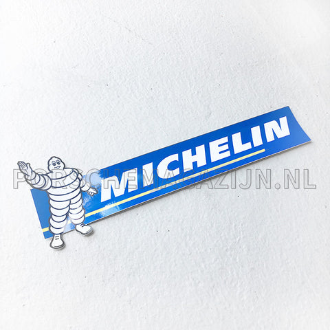 Michelin sticker voor Porsche