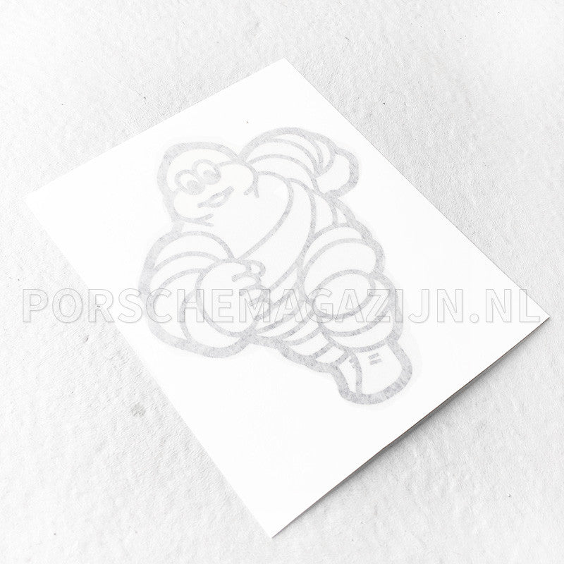 Michelin Man sticker snijfolie voor Porsche