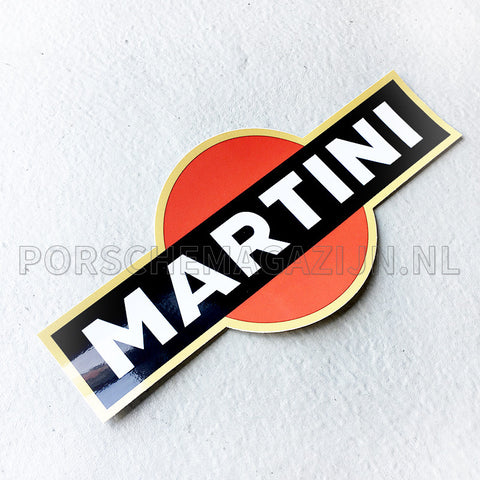 Martini Racing Sticker Decal voor Porsche
