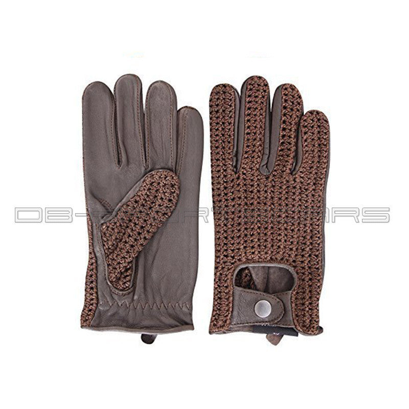 Vintage Driving Gloves - Leren handschoenen - Bruin