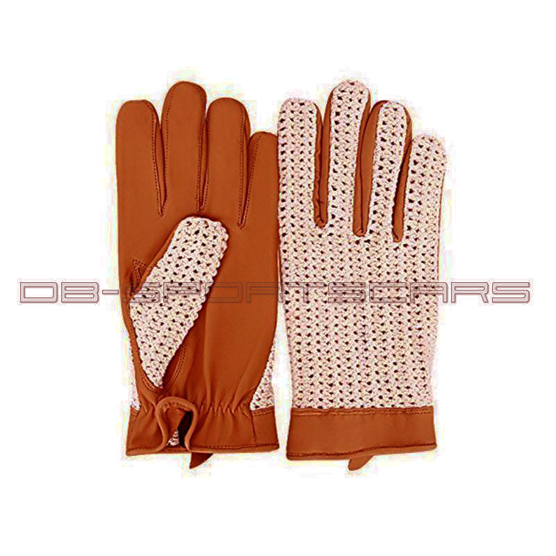 Vintage Classic Driving Gloves - Leren handschoenen - Bruinrood